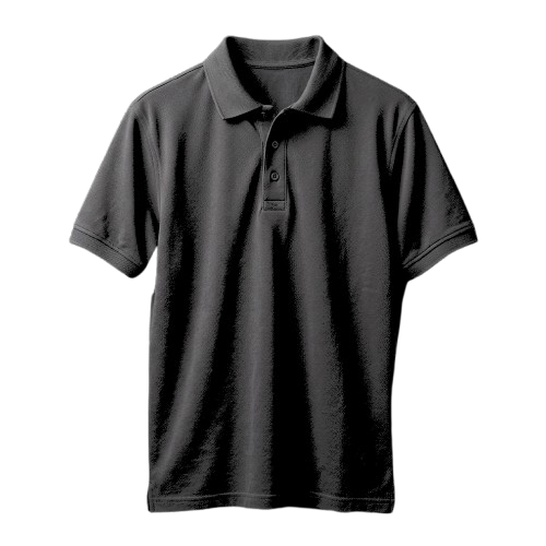 Featured Custom Charcoal Polo